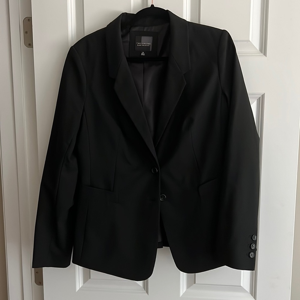 EUC the limited black collection suit jacket